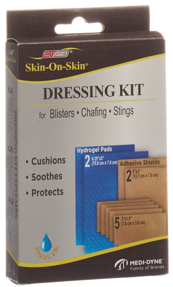 SPENCO 2ND SKIN Verband gegen Blasen ass 8 Stk
