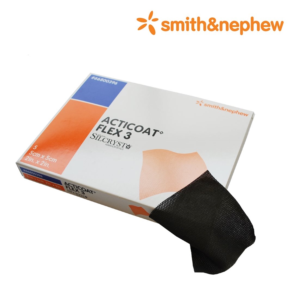 ACTICOAT FLEX 3 Wundverband 5x5cm 5 Stk
