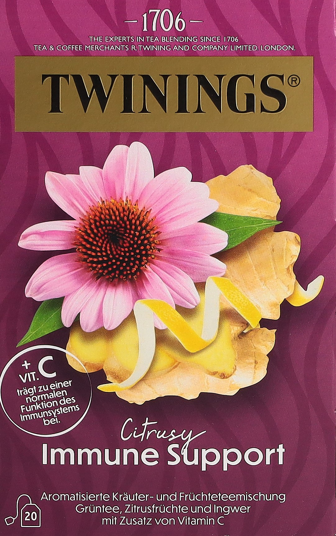 TWININGS Immune Support 20 Btl 2 g