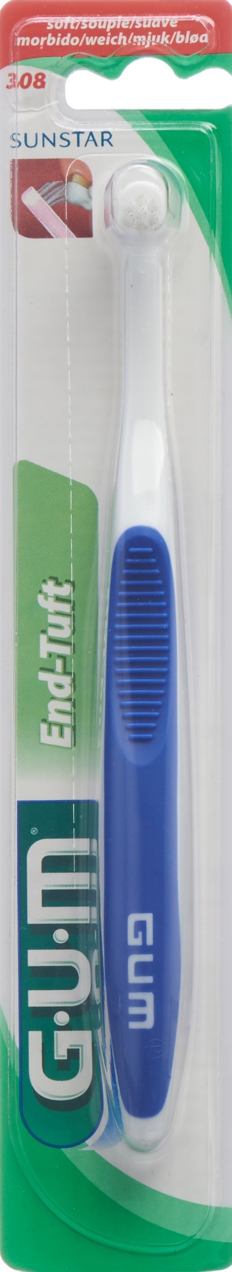 GUM End-Tuft Zahnbuerste