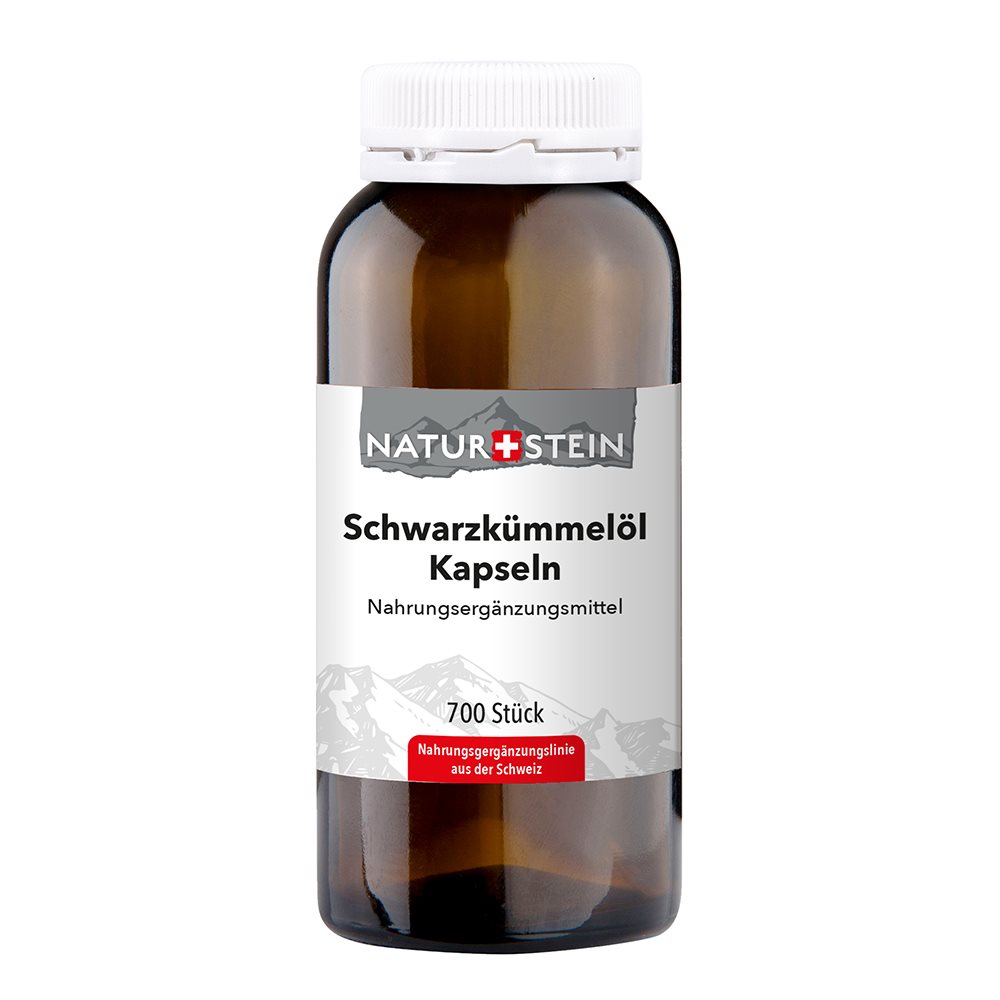 NATURSTEIN Schwarzkümmelöl Ägyptisch Kaps 700 Stk