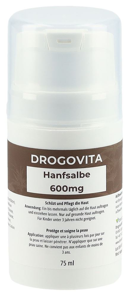 DROGOVITA Hanfsalbe 600 mg Disp 75 ml