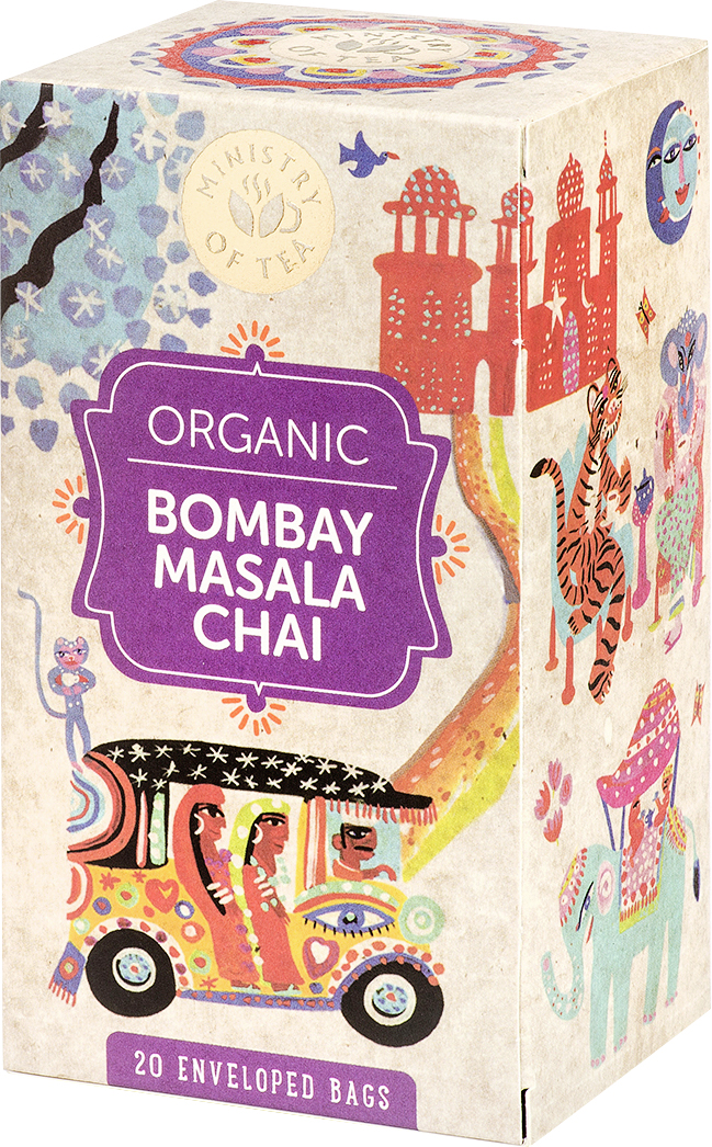 MINISTRY OF TEA Bombay Masala Chai Tee 20 x 1.75 g