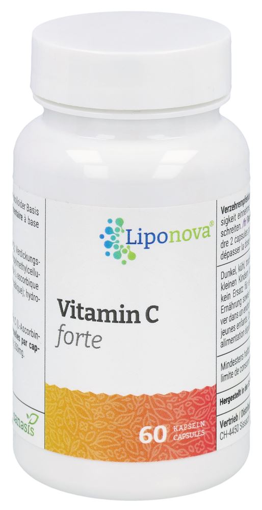 SANASIS Liponova Vitamin C forte Kaps Ds 60 Stk