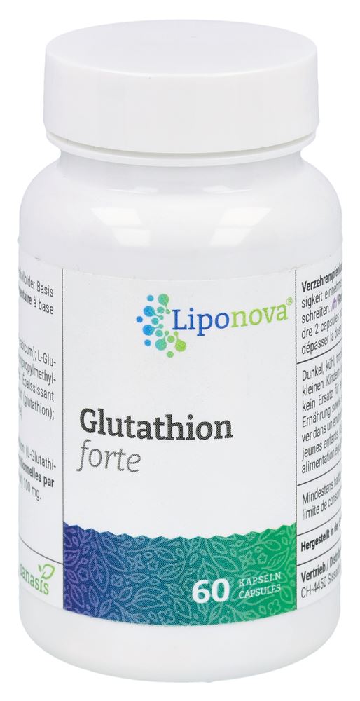 SANASIS Liponova Glutathion forte Kaps Ds 60 Stk