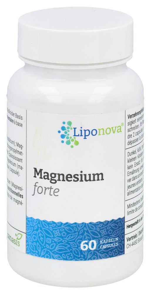 SANASIS Liponova Magnesium forte Kaps Ds 60 Stk