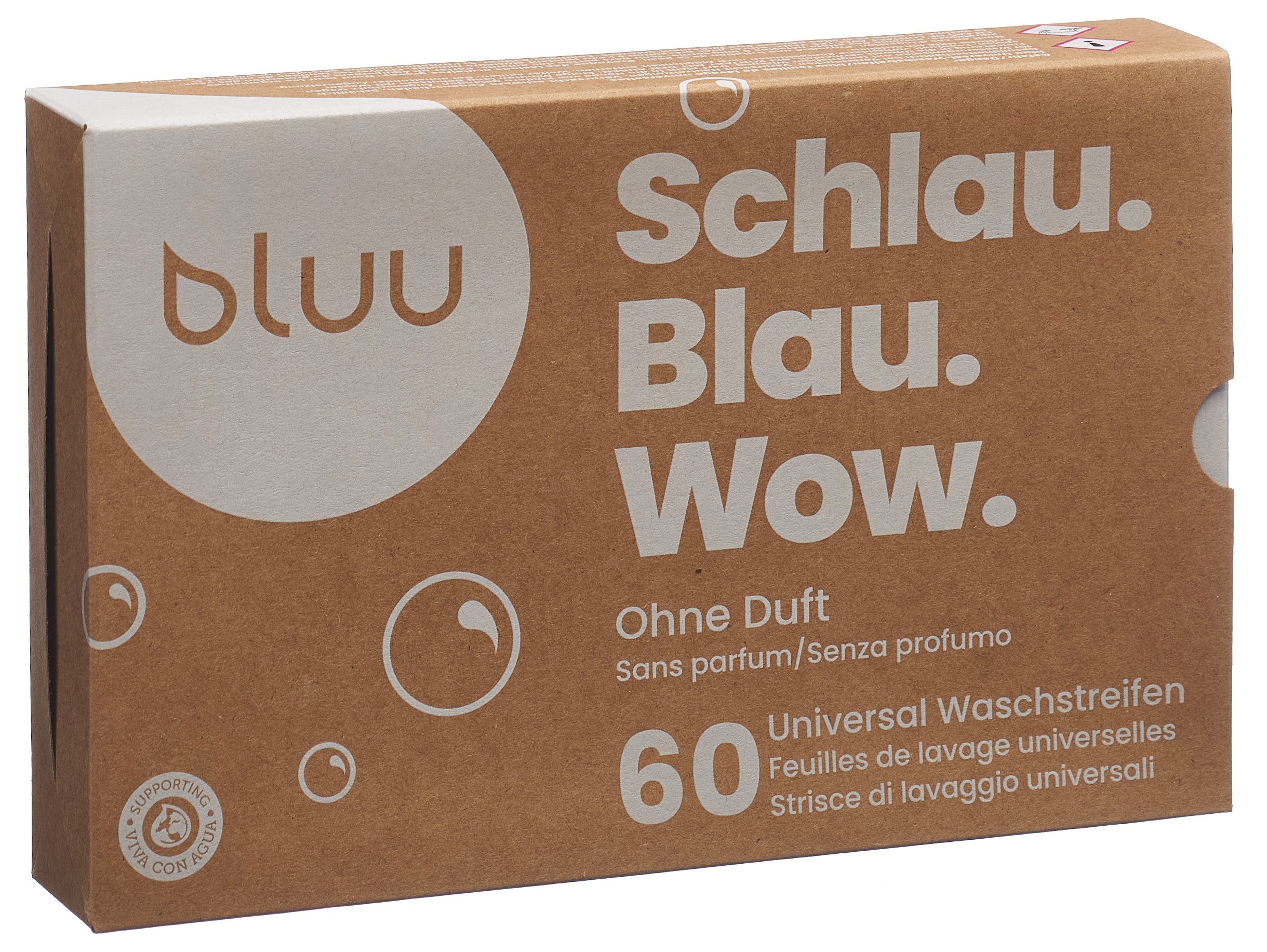BLUU Waschstreifen ohne Duft 60 Stk