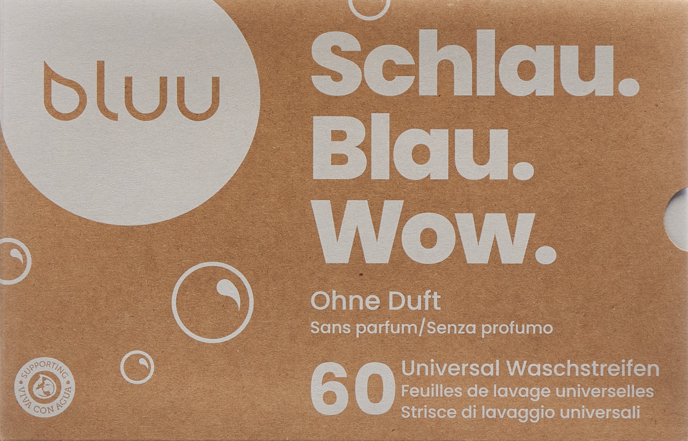 BLUU Waschstreifen ohne Duft 60 Stk