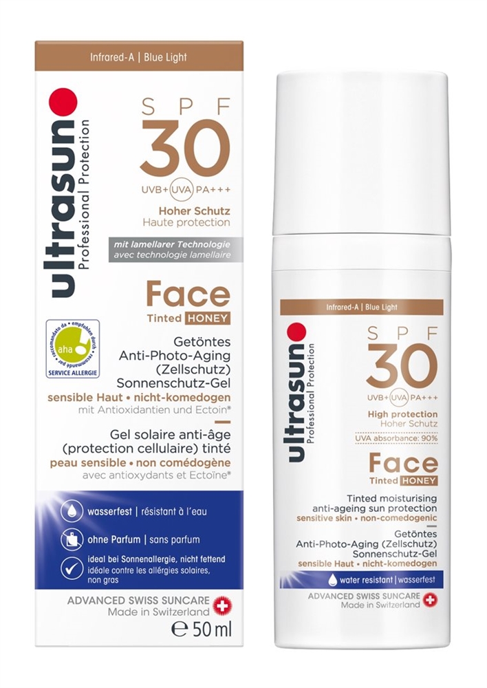 ULTRASUN Face Tinted Honey SPF 30 50 ml