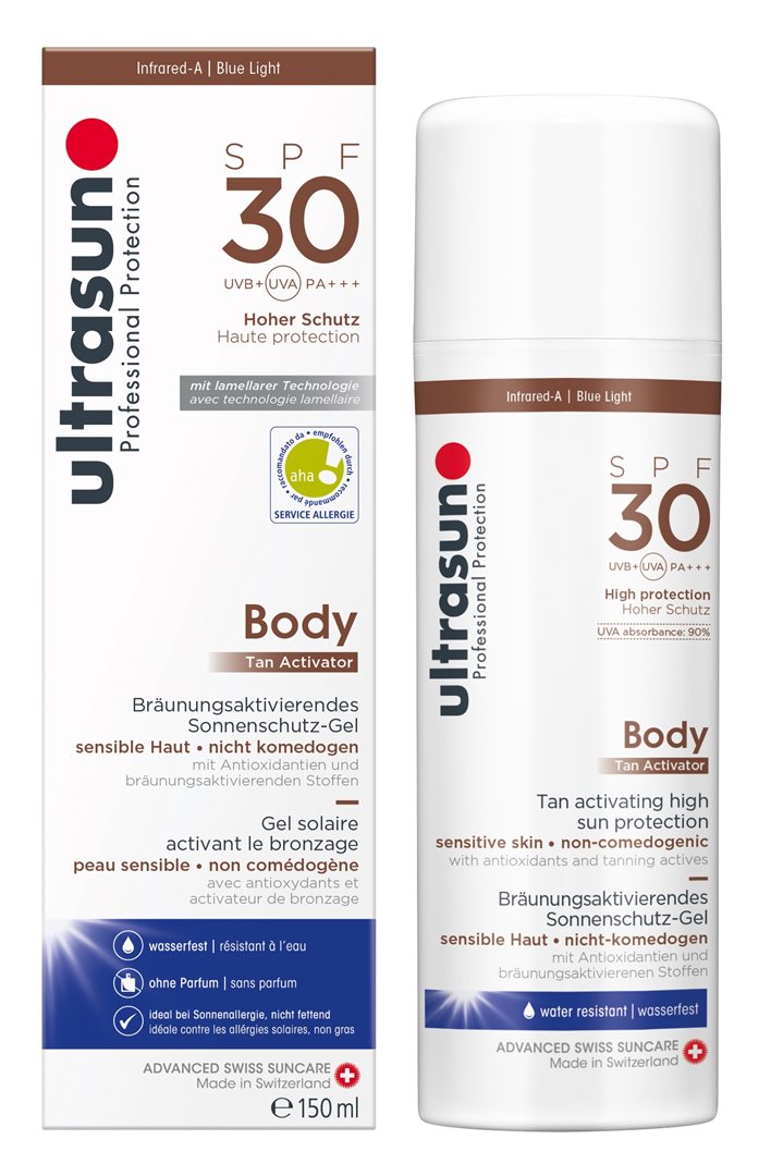 ULTRASUN Body Tan Activator SPF30 150 ml