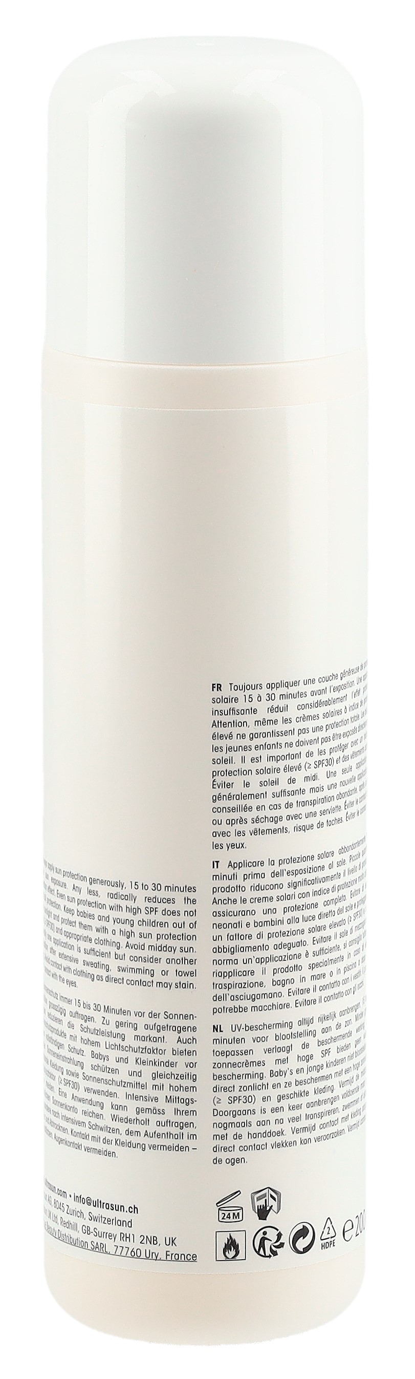 ULTRASUN Sports Gel SPF 50 Fl 200 ml