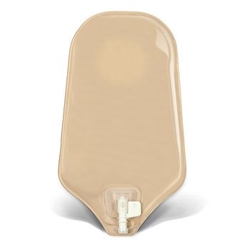 NATURA Uro Beutel mit Hahn 350ml 38mm opak 10 Stk
