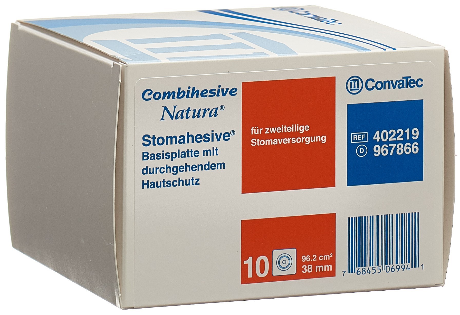 NATURA Duoflex Basisplatt 38mm 10x10cm 10 Stk
