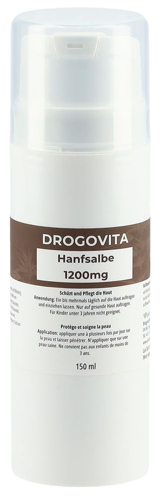 DROGOVITA Hanfsalbe 1200 mg Disp 150 ml