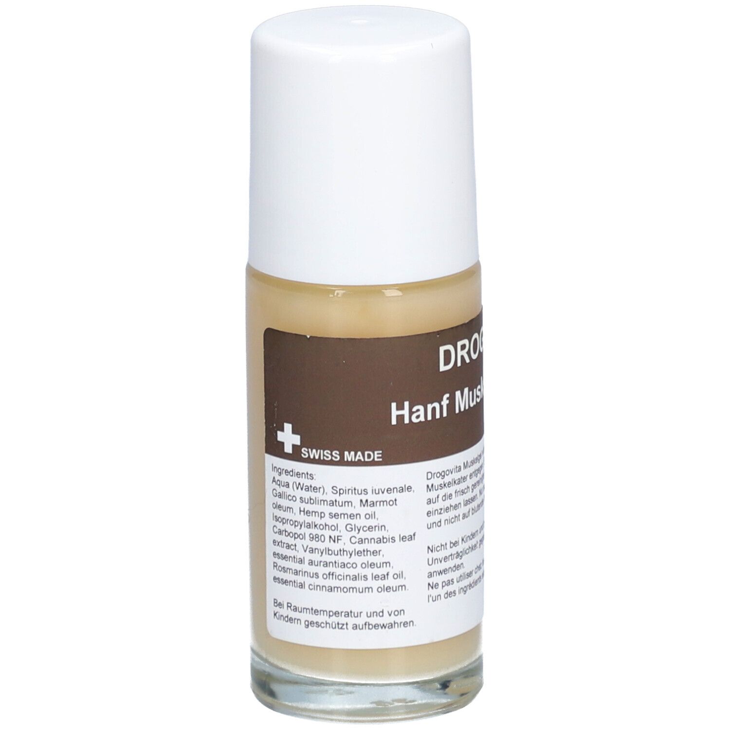 DROGOVITA Hanf Muskelgel Roll-on 50 ml