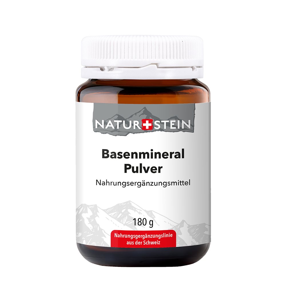 NATURSTEIN Basen Plv Glasfl 180 g