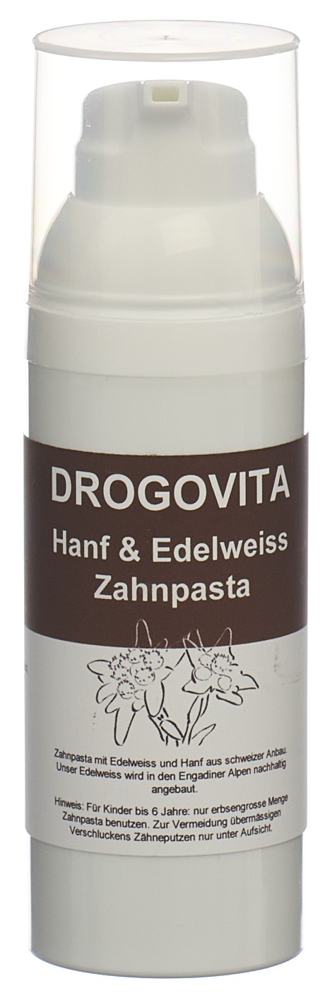 DROGOVITA Hanf und Edelweiss Zahnpasta 50 ml