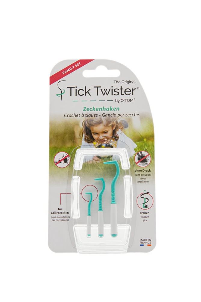 O'TOM Tick Twister Zeckenhaken DE/FR/IT 3 Stk