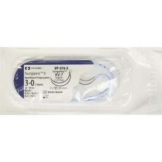 VP-976-X SURGIPRO*II 3-0 BLU 90CM KV7 DA