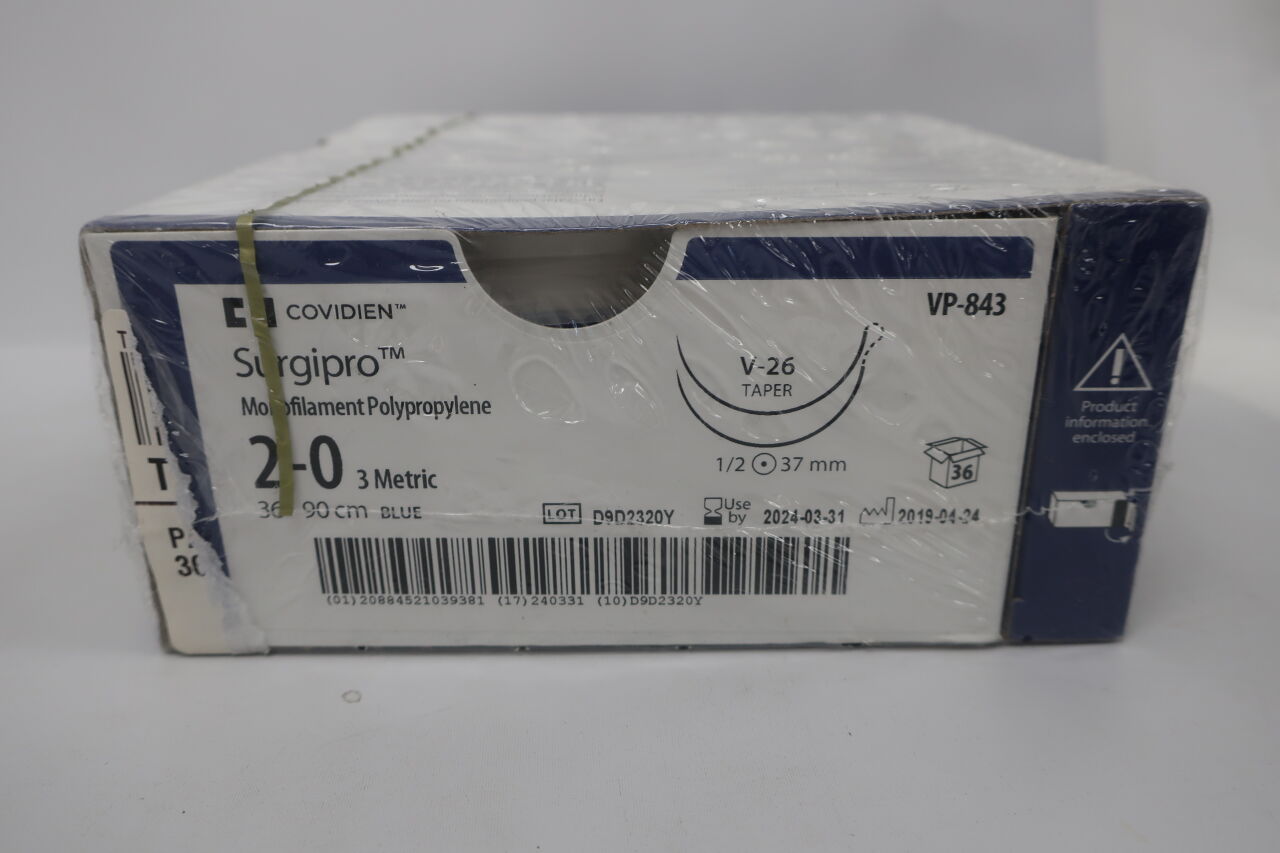 VPF-522-X SURGIPRO*II 3-0BLU 90CM VF20DA
