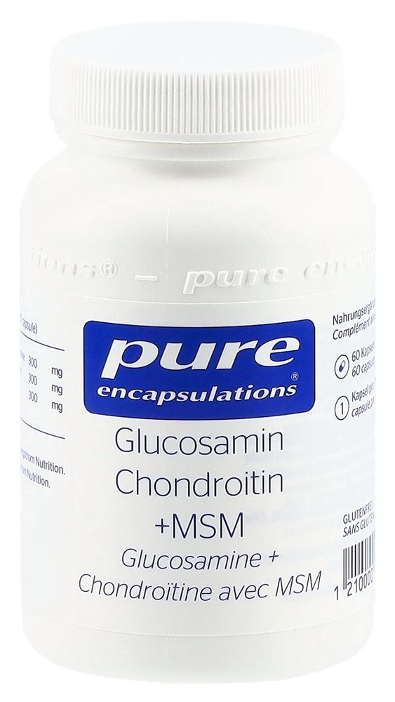 PURE Glucosamin Chondroitin Kaps Ds 60 Stk
