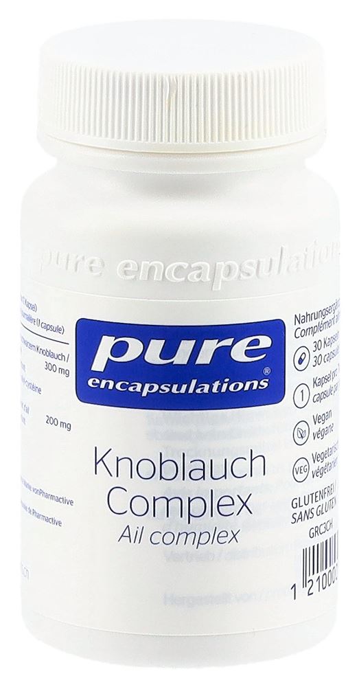 PURE Knoblauch Complex Kaps Fl 30 Stk