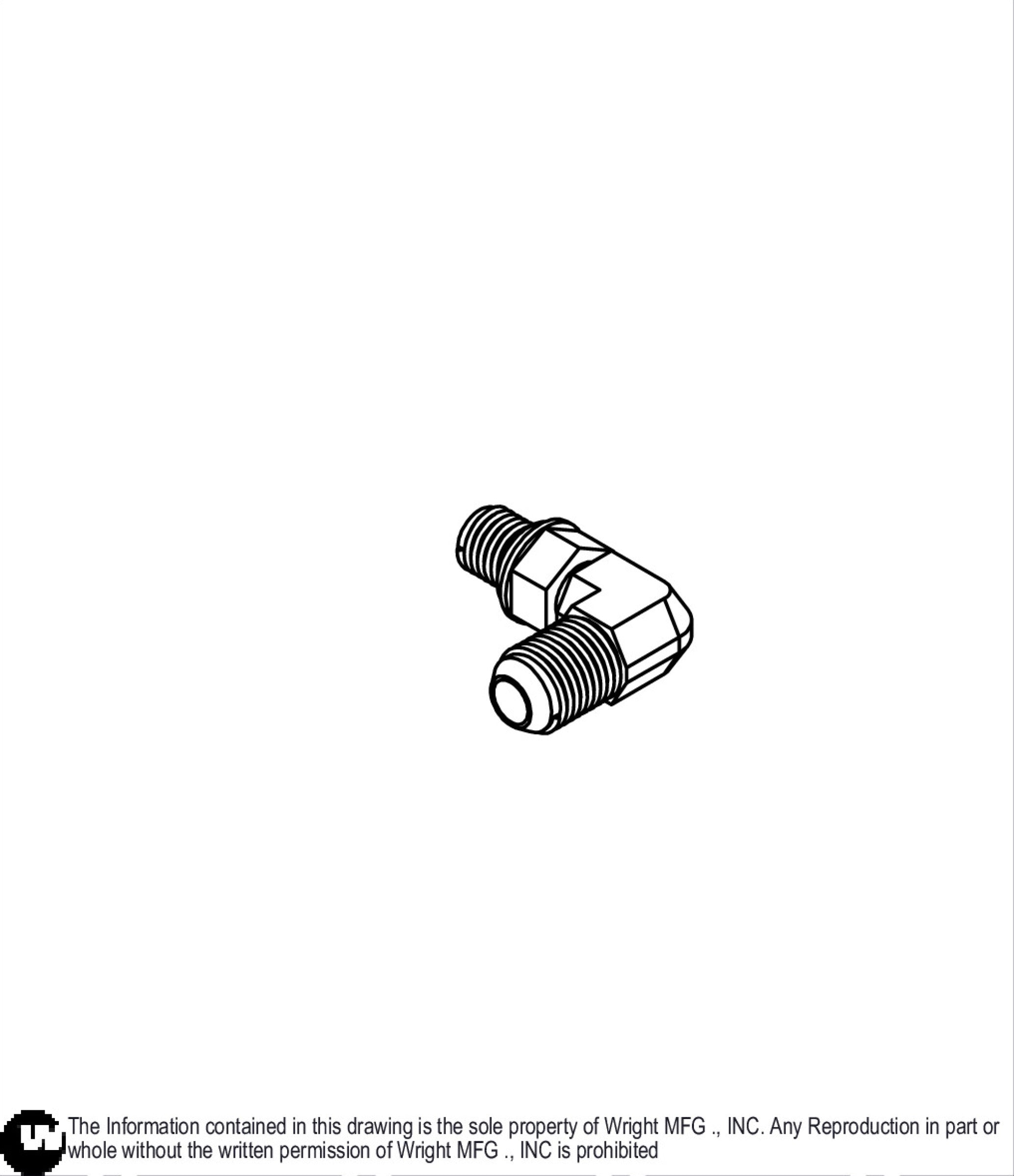 AWL 2300-1110 TAS FIXD HNDL STRGHT SOLID
