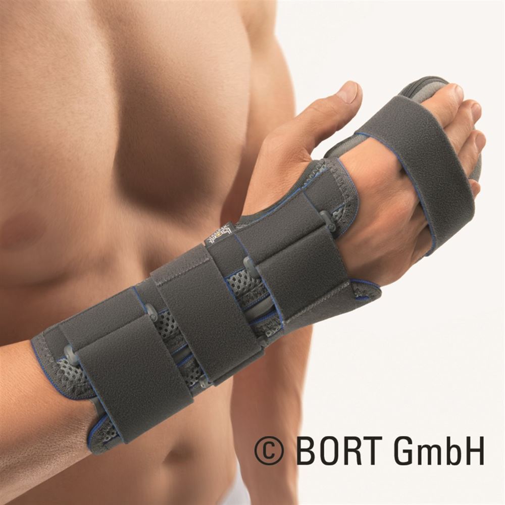 BORT Fingergelenkstütze M-19cm links grau