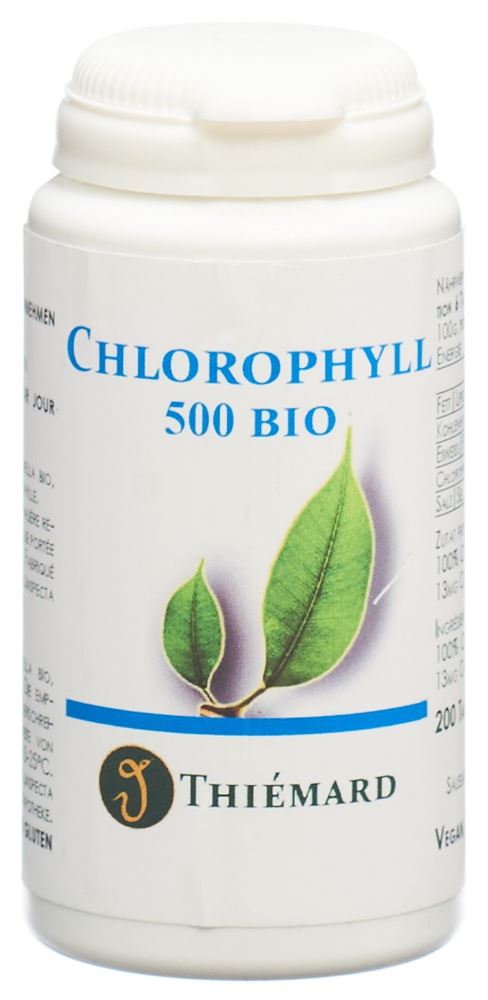 THIEMARD Chlorophyll Tabl 500 mg Bio Ds 200 Stk