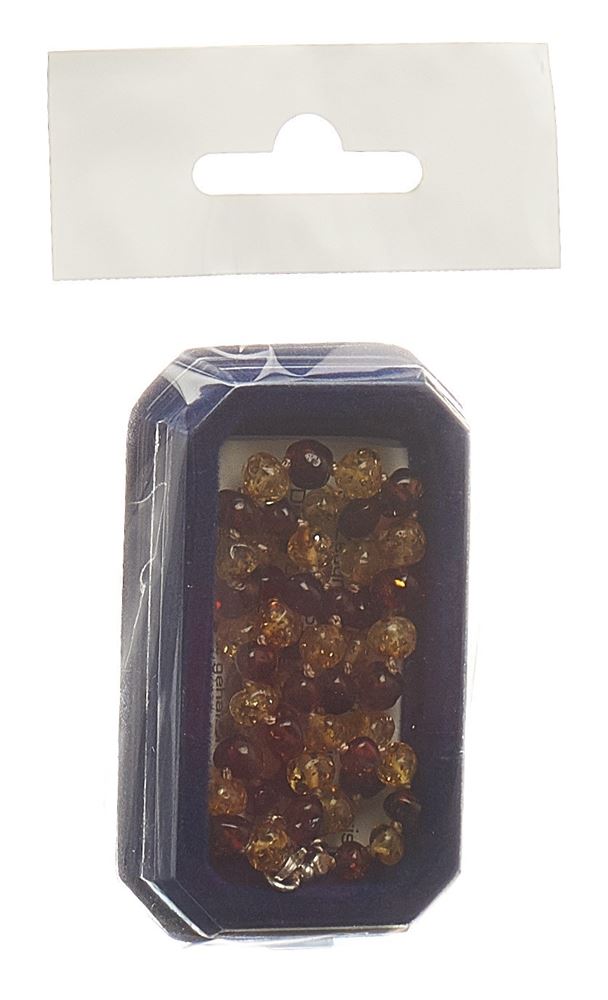 AMBERSTYLE Bernstein 36cm cognac citrin Karab