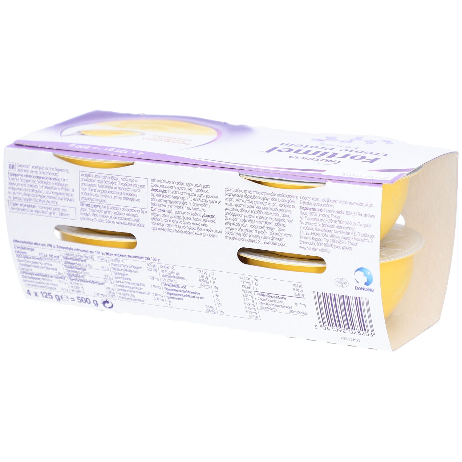 FORTIMEL Creme Protein Banane 4 x 125 g