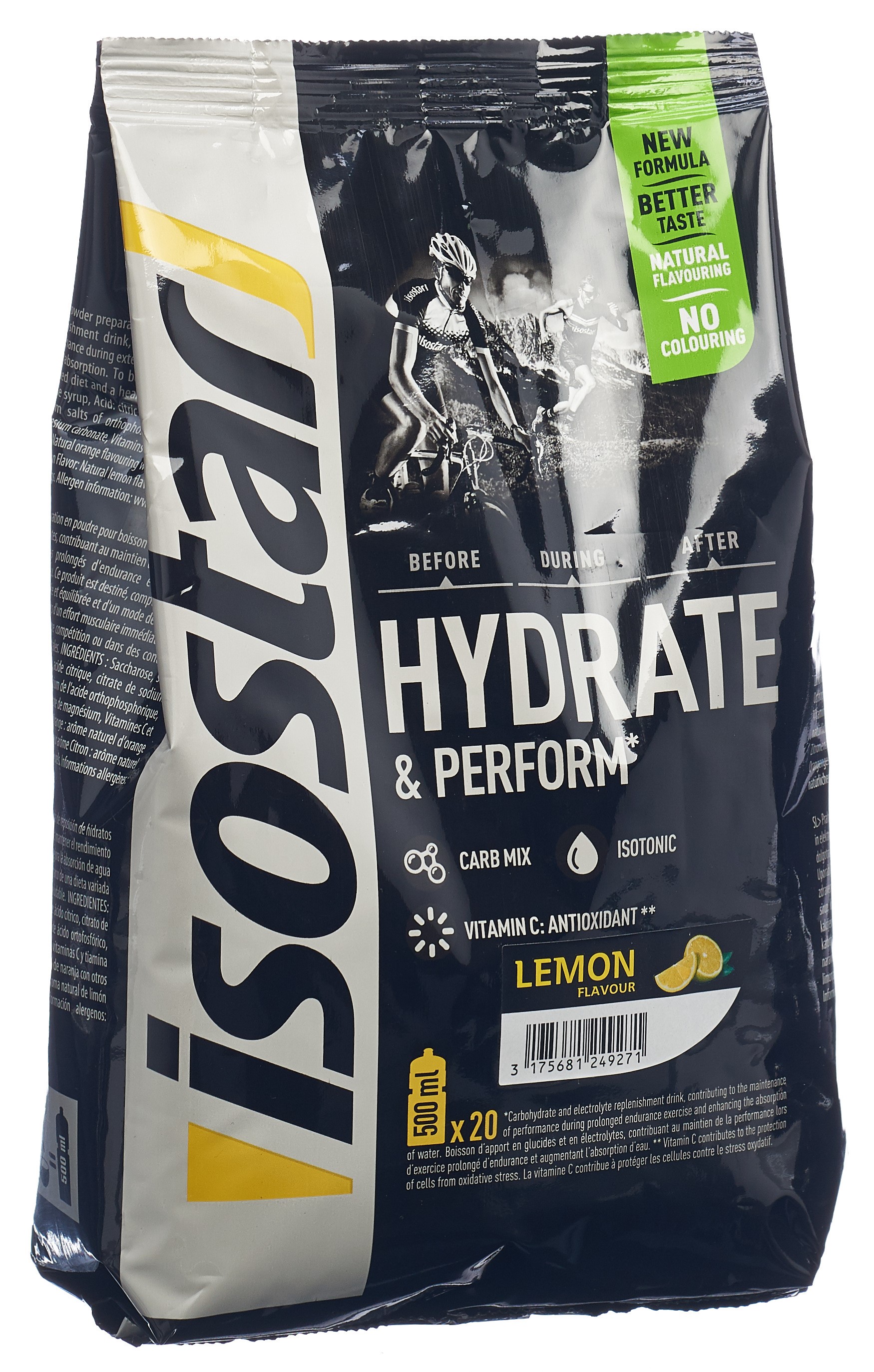 ISOSTAR Hydrate & Perform Plv Lemon 800 g