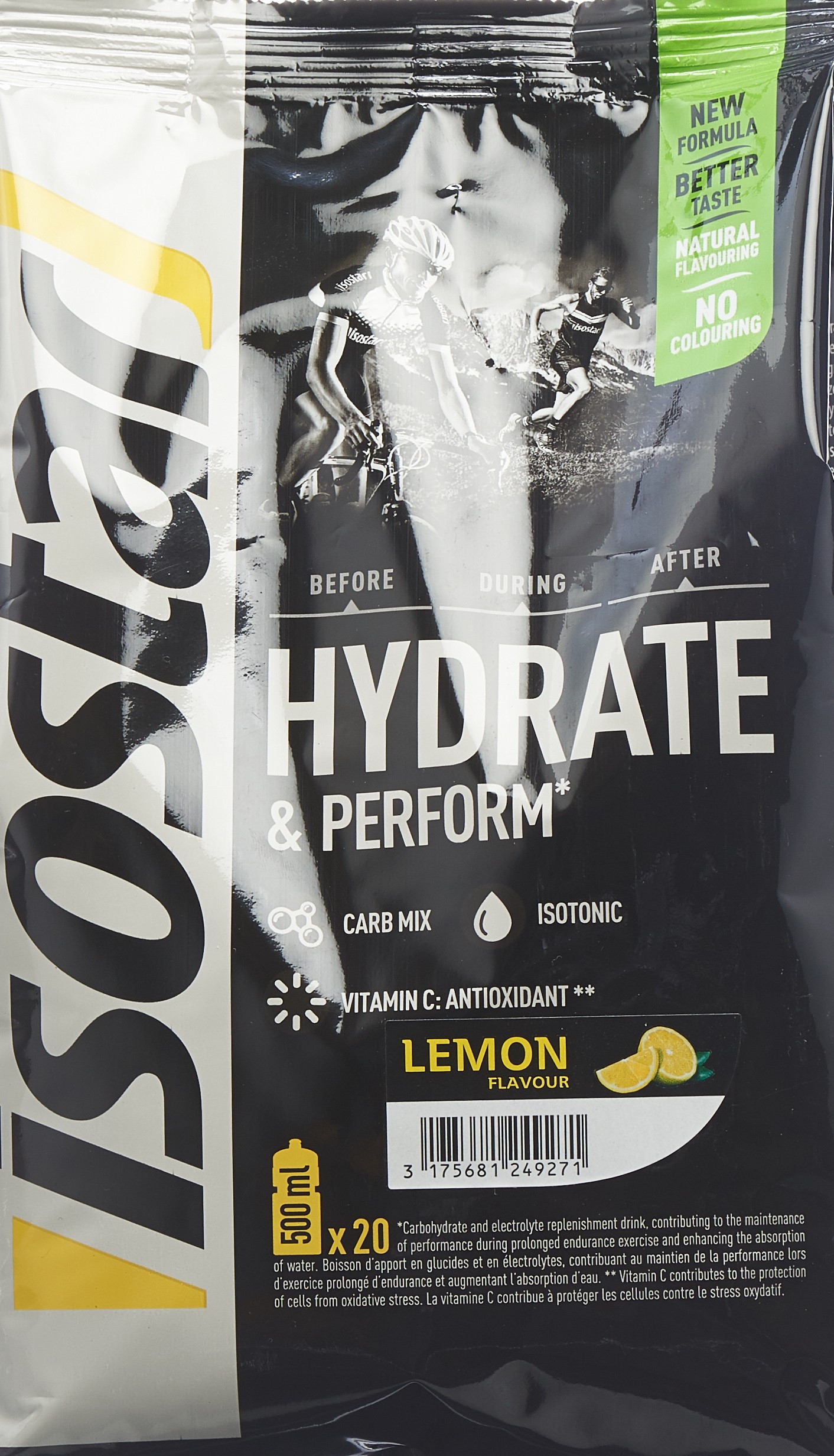 ISOSTAR Hydrate & Perform Plv Lemon 800 g