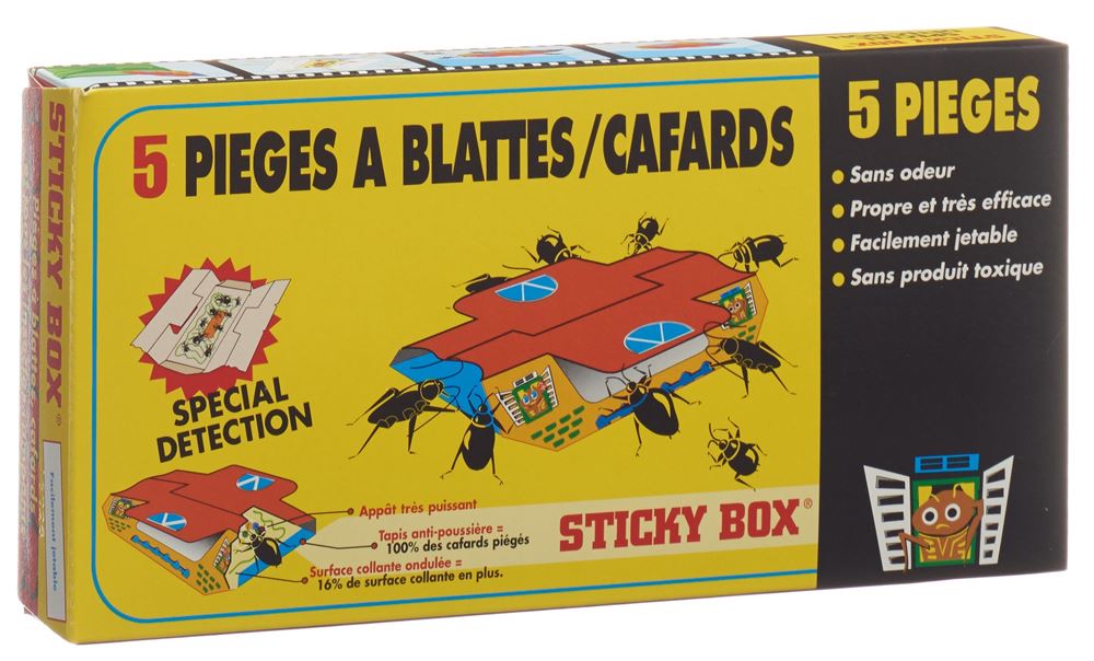 STICKY BOX Schabenfalle 5 Stk