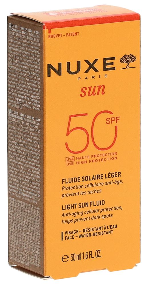 NUXE Sun Visage Haute Protection SPF50 lég 50 ml