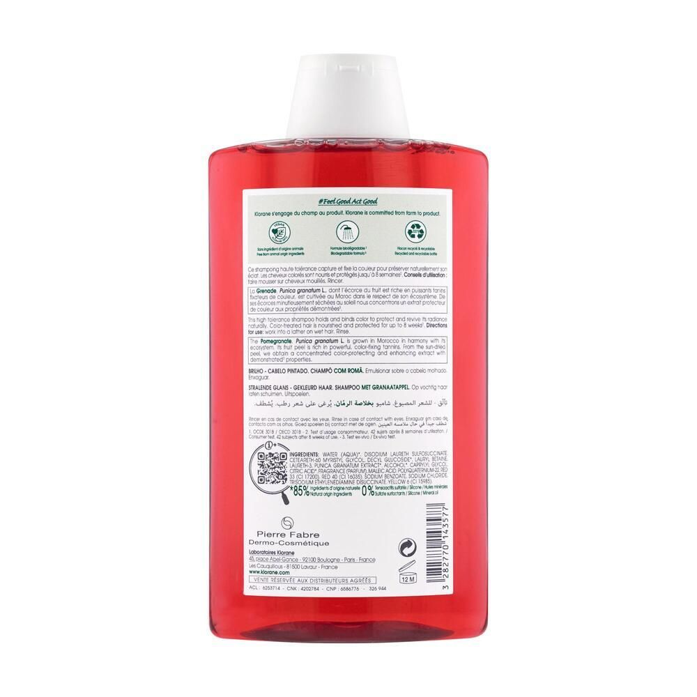 KLORANE Shampoo Granatapfel 400 ml