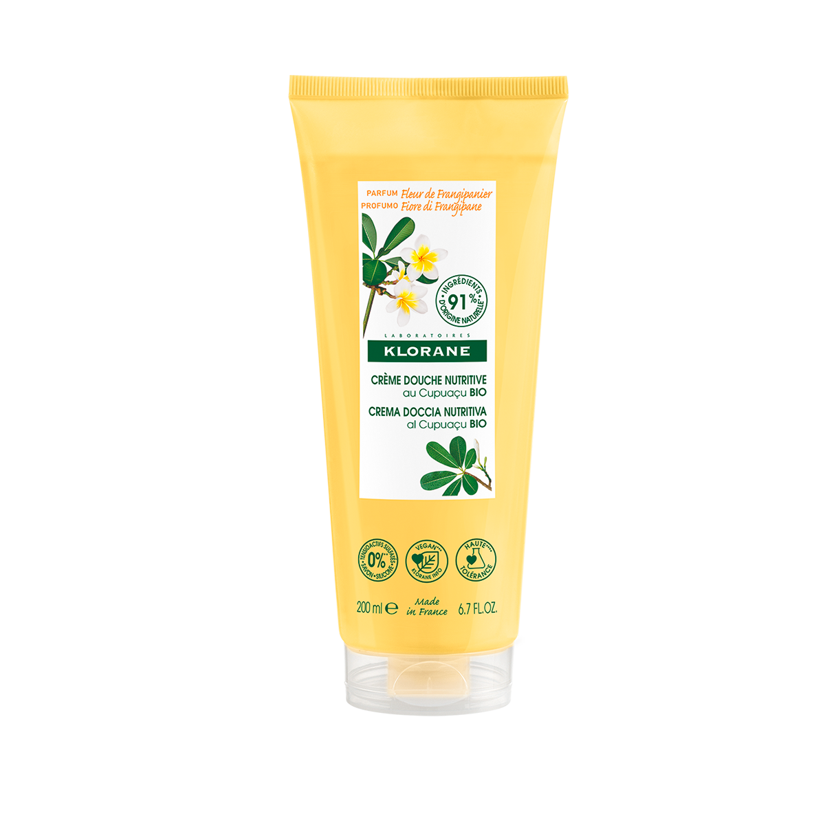 KLORANE Duschcreme Frangipanblüte (neu) 200 ml