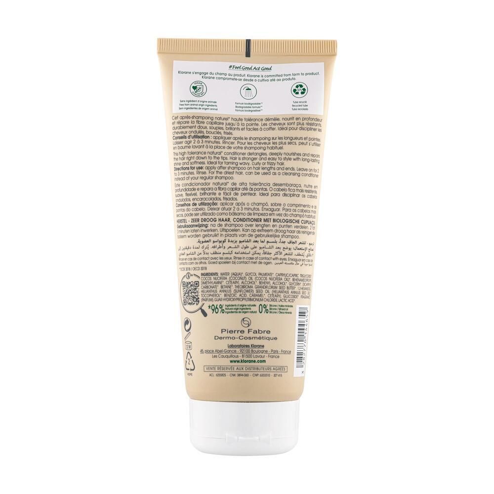 KLORANE Pflegebalsam Cupuaçu Bio Tb 200 ml