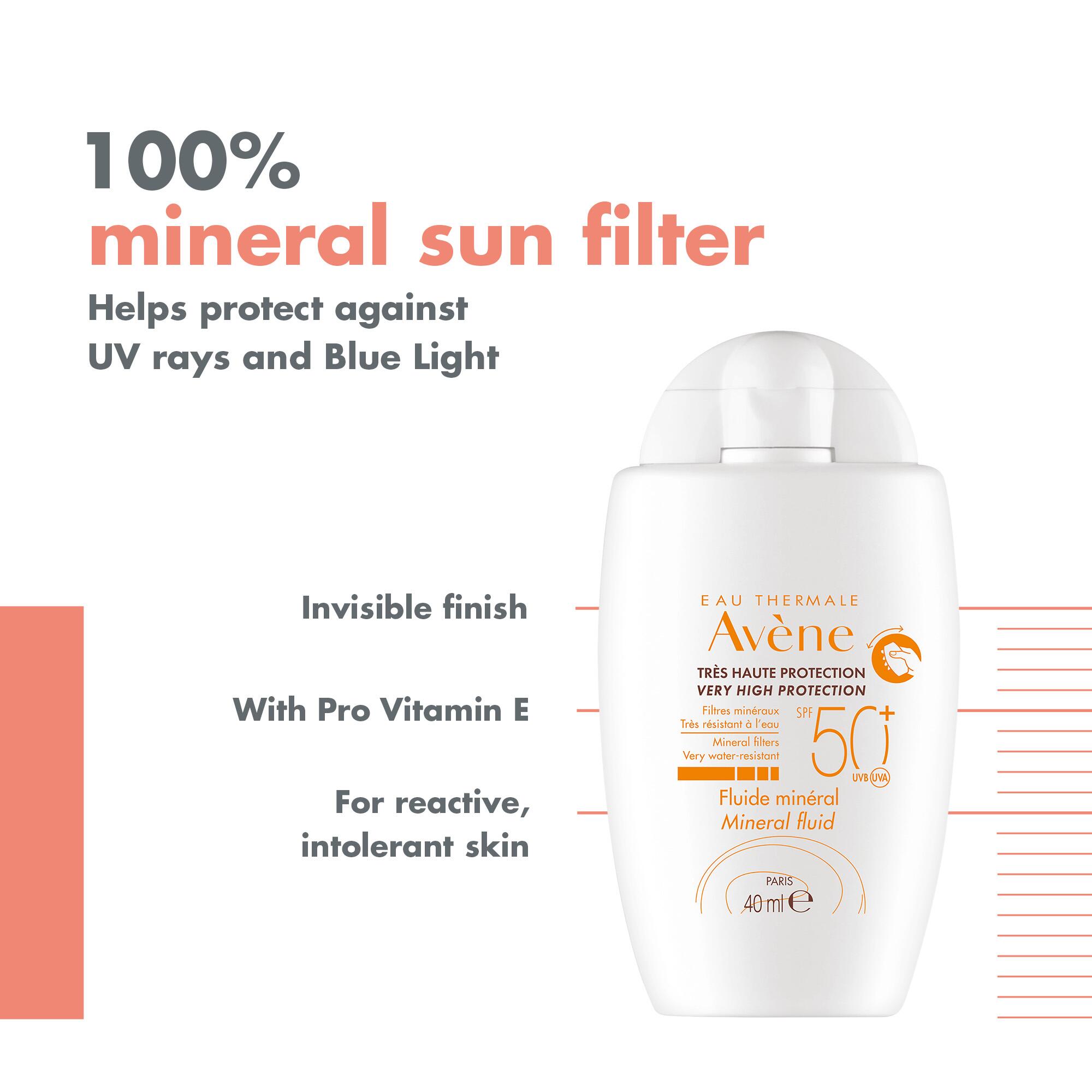 AVENE SUN Sonnenfluid mineralisch SPF50+ (n) 40 ml