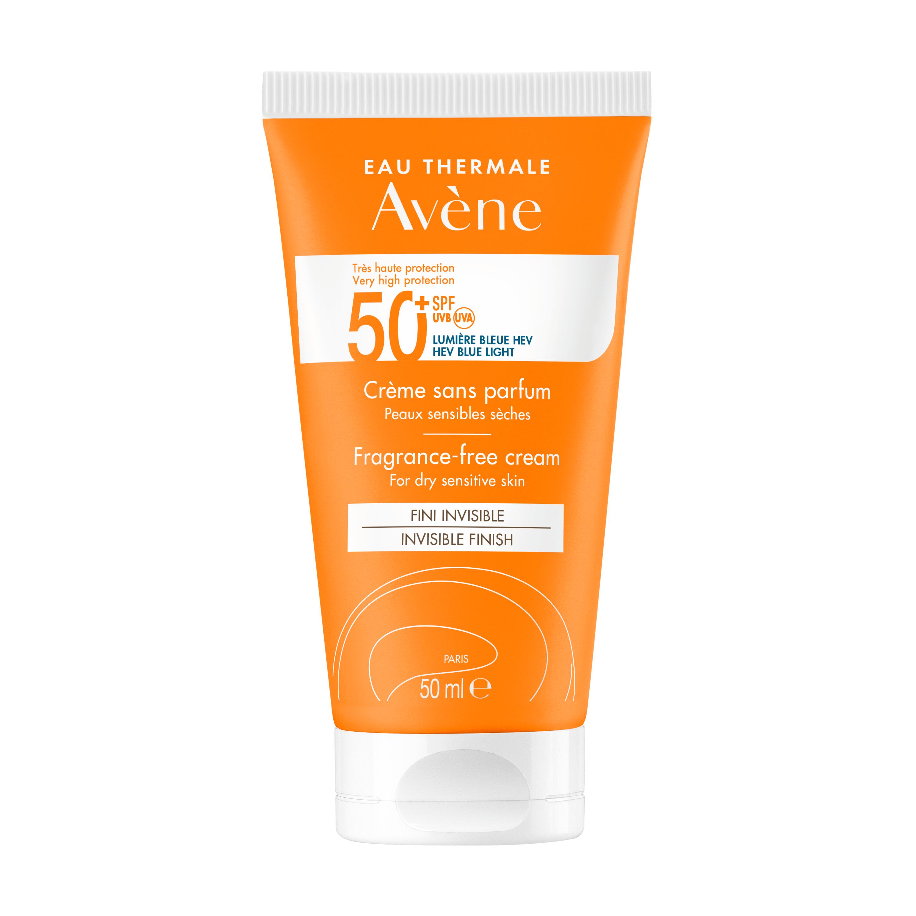 AVENE SUN Sonnencreme ohne Duft SPF50+ Tb 50 ml