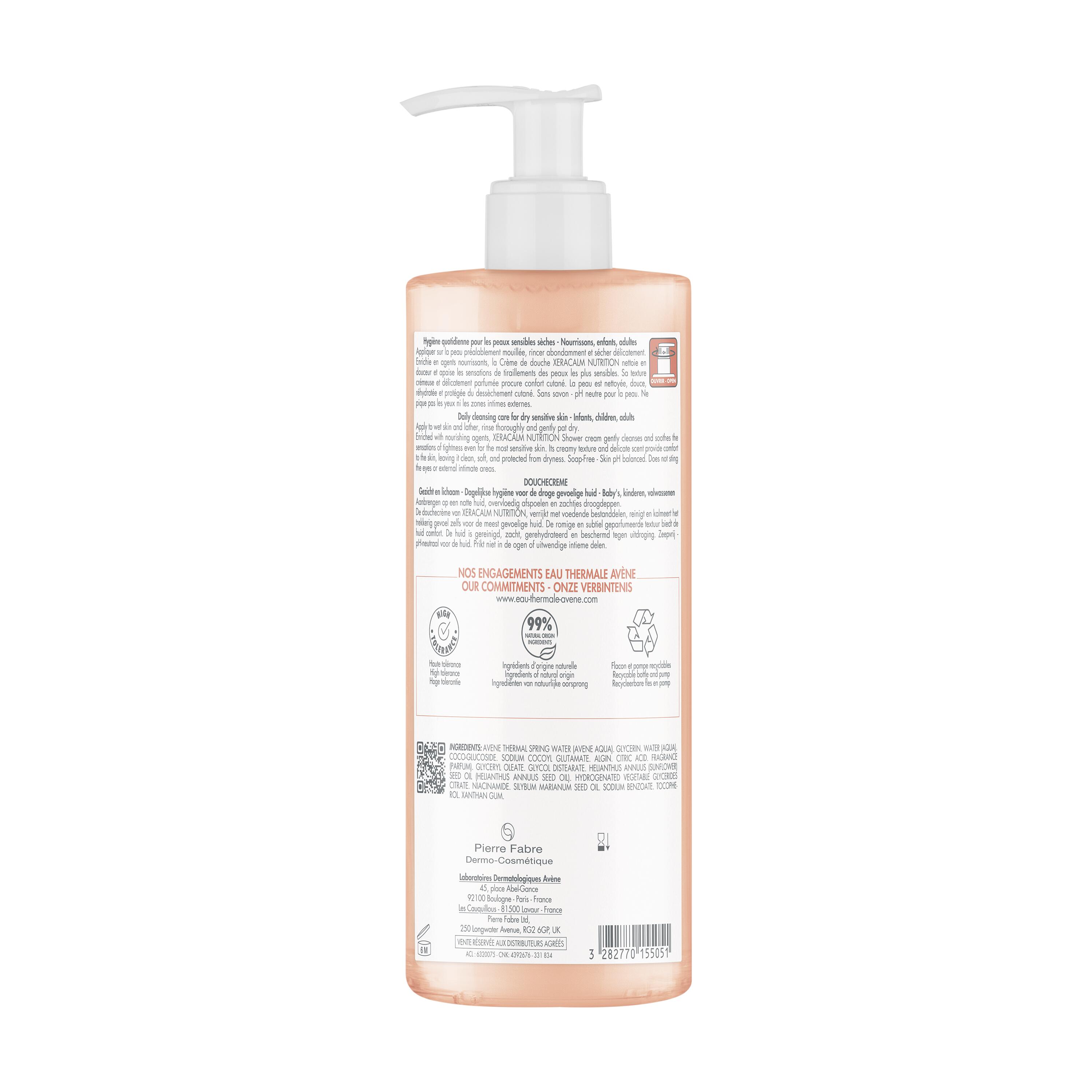 AVENE XeraCalm Nutrition Duschcreme Fl 500 ml