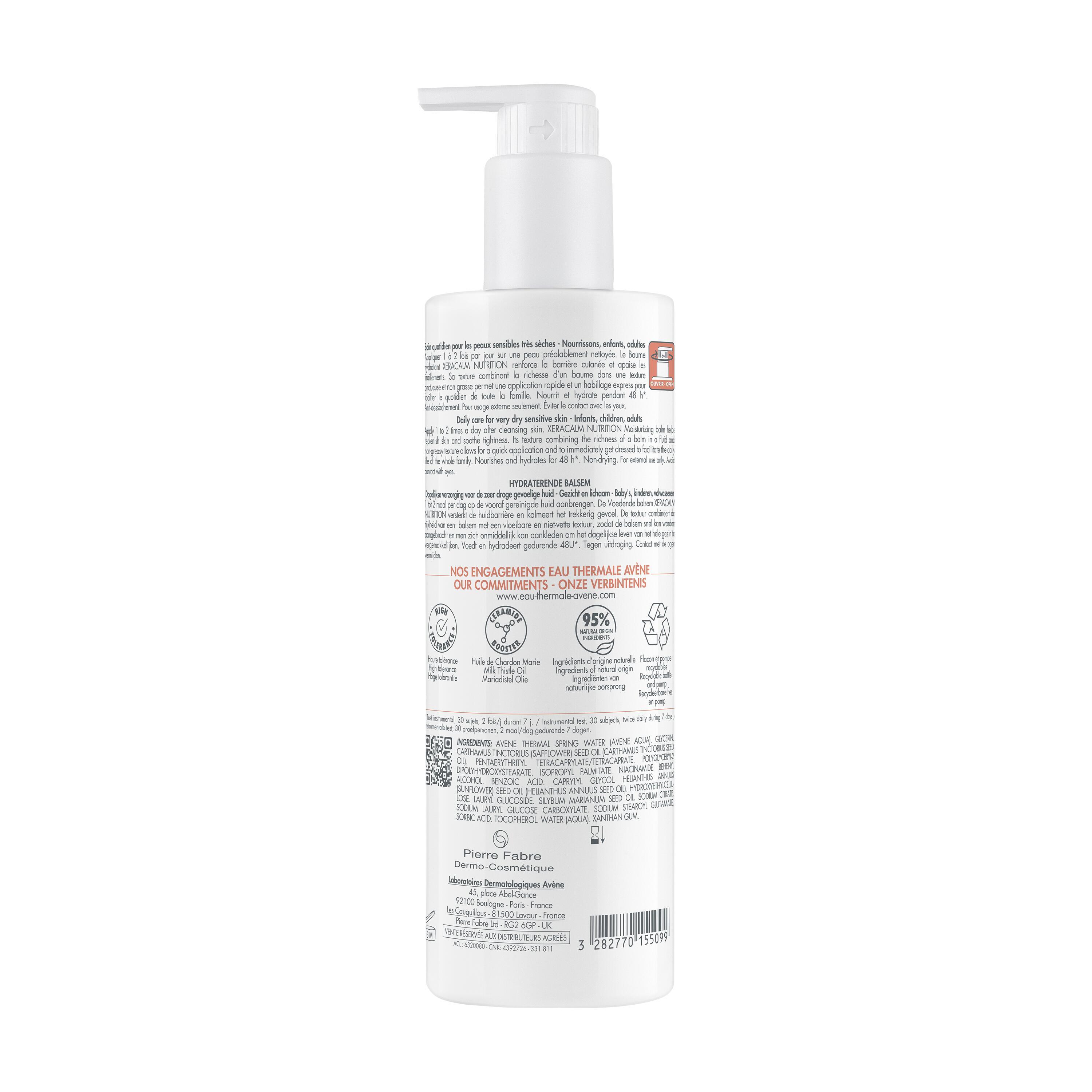 AVENE XeraCalm Nutrition Balsam Tb 400 ml