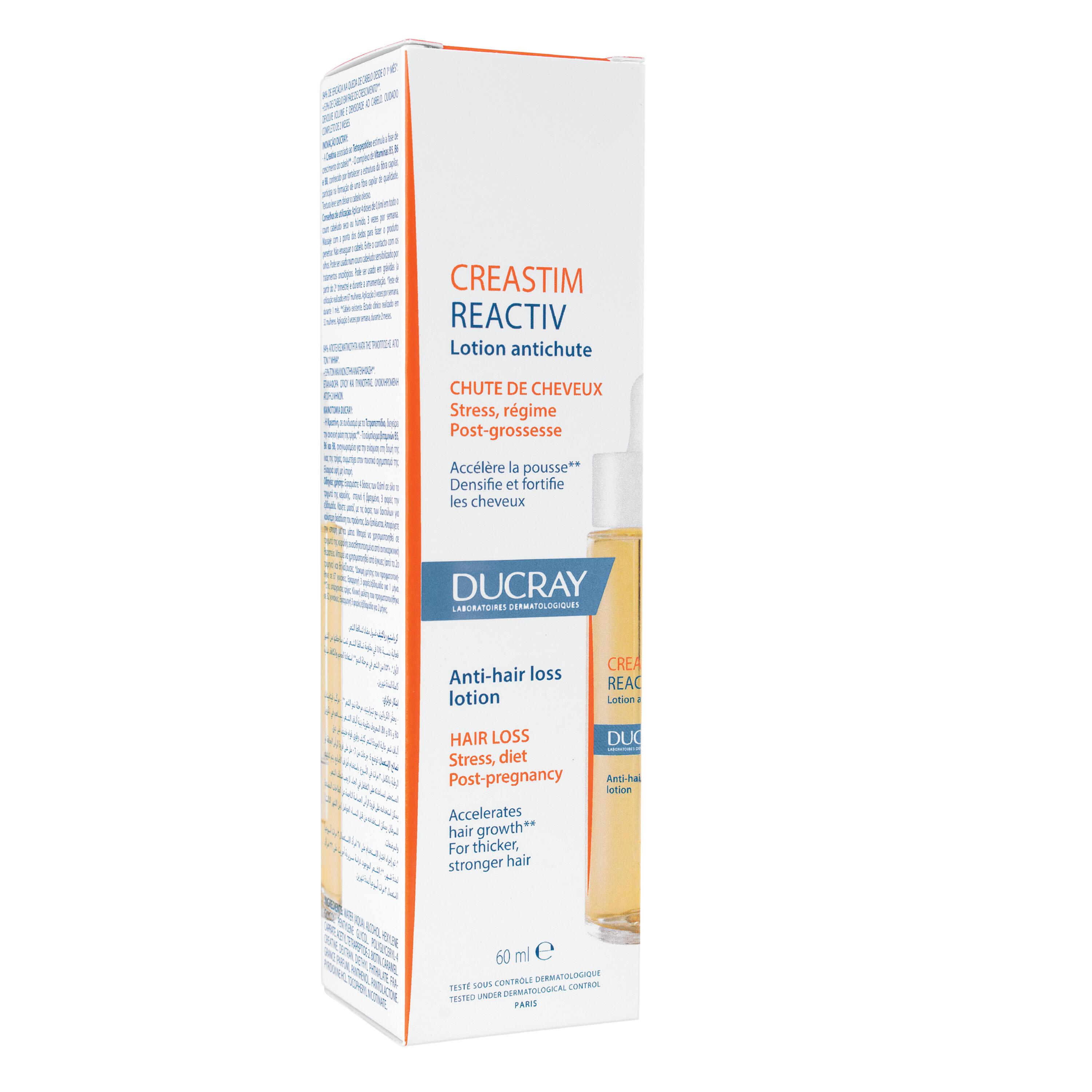 DUCRAY CREASTIM REACTIV Lot Haarausf Fl 60 ml
