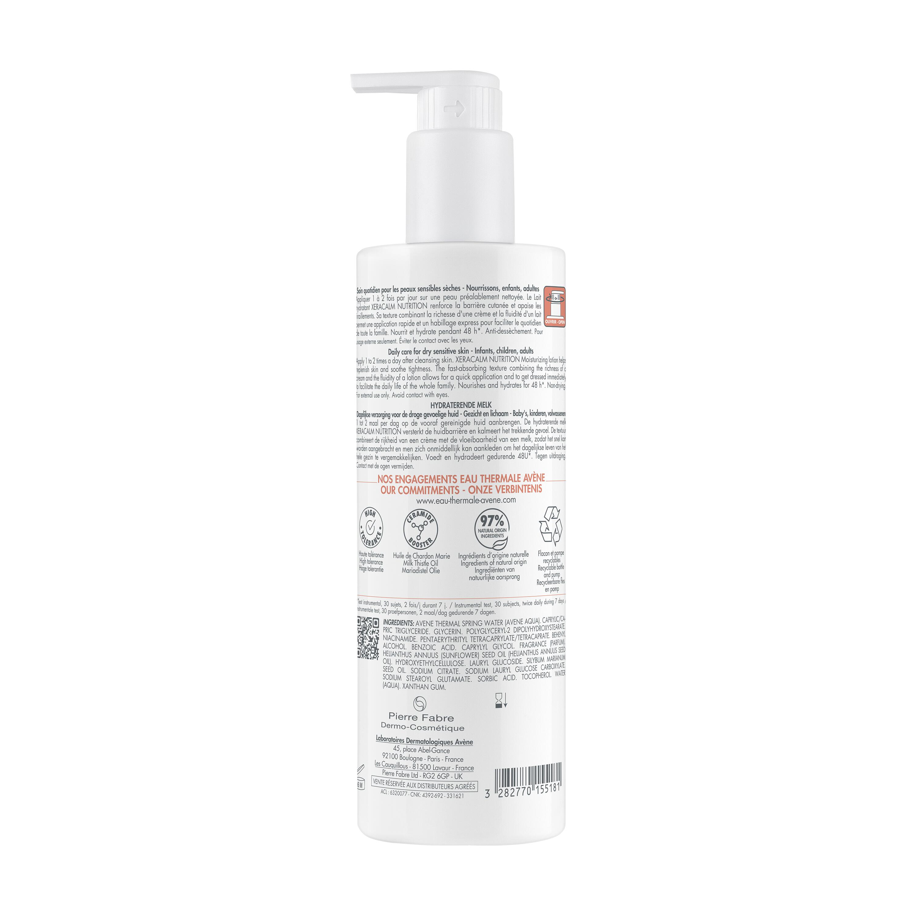 AVENE XeraCalm Nutrition Milch Tb 400 ml