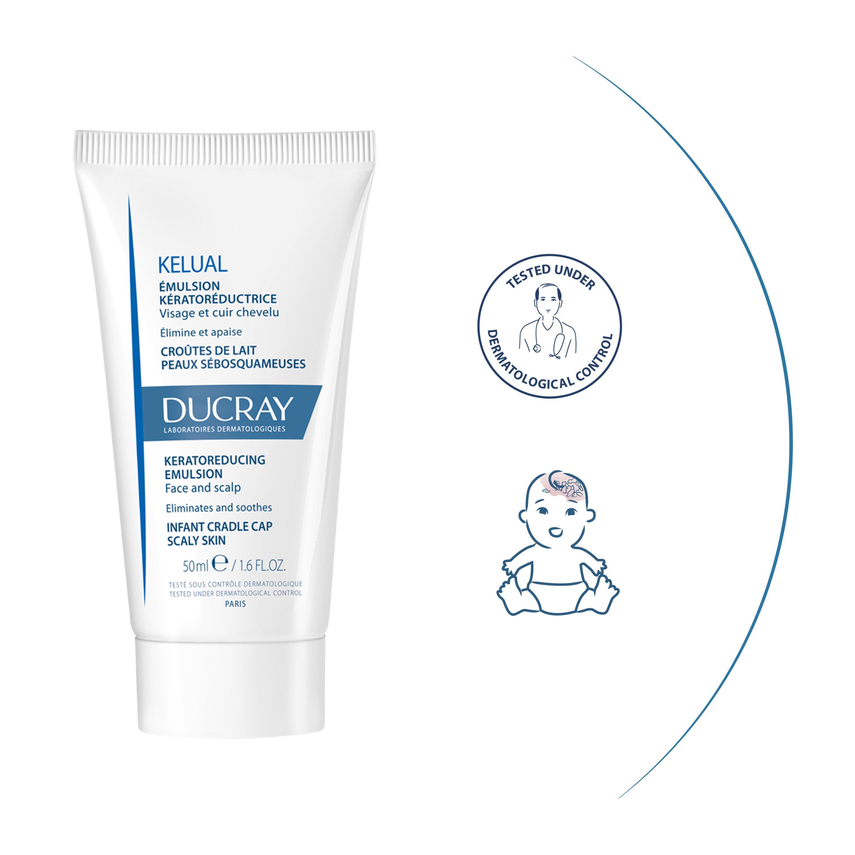 DUCRAY KELUAL Emulsion bei Milchschorf Tb 50 ml
