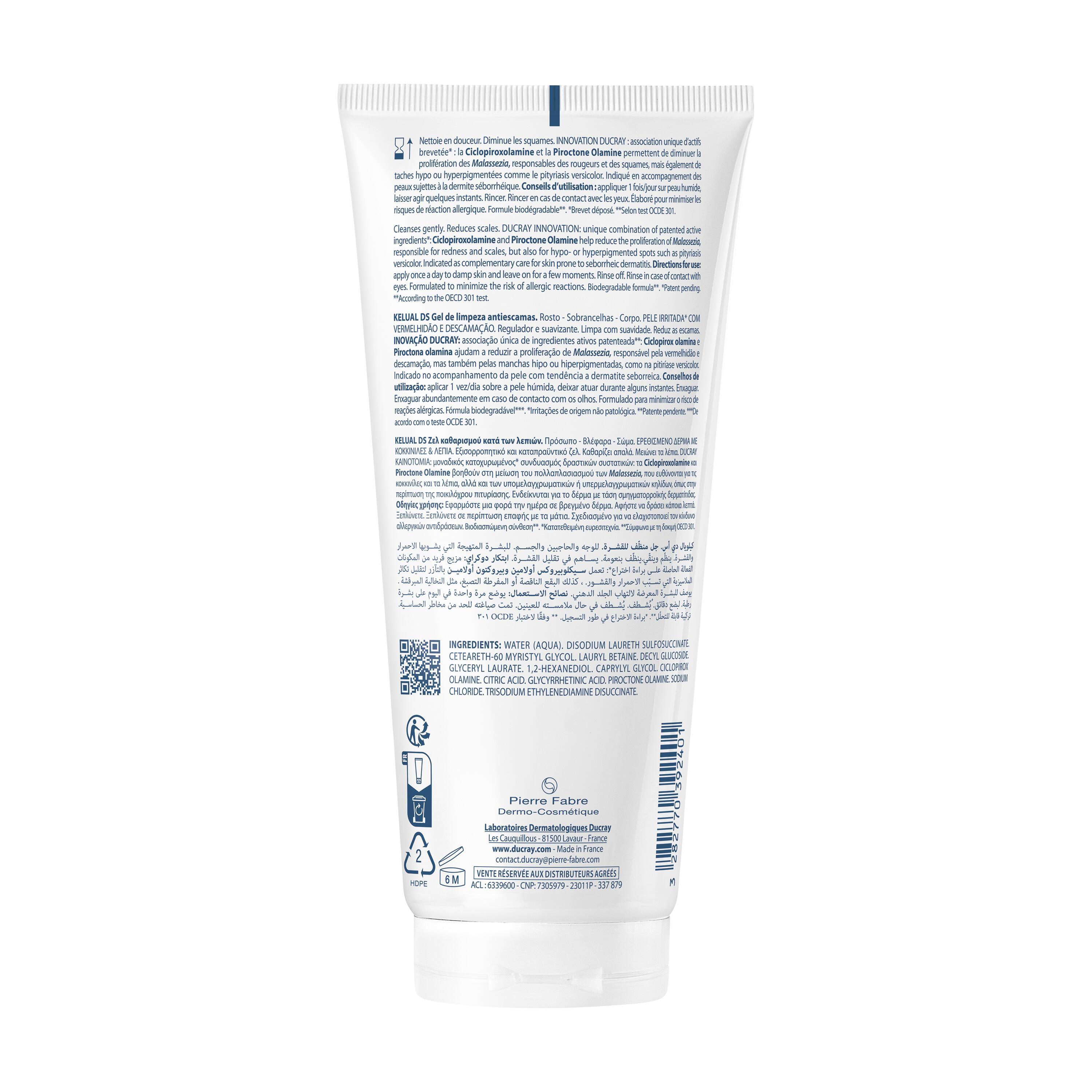 DUCRAY KELUAL DS Reinigungsgel 200 ml