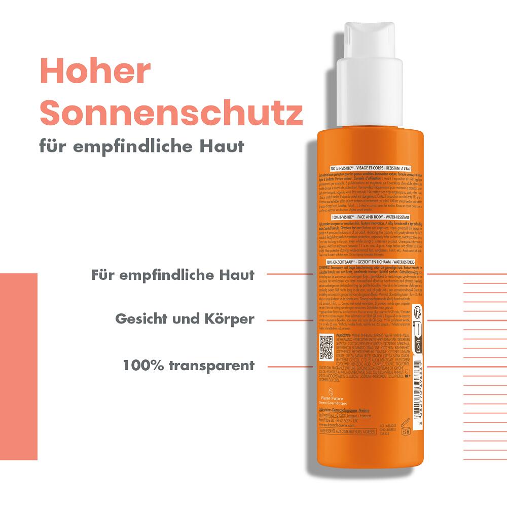 AVENE SUN Sonnenspray SPF50 200 ml