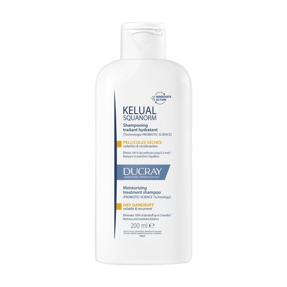 DUCRAY KELUAL SQUANORM Shamp trock Schuppen 200 ml