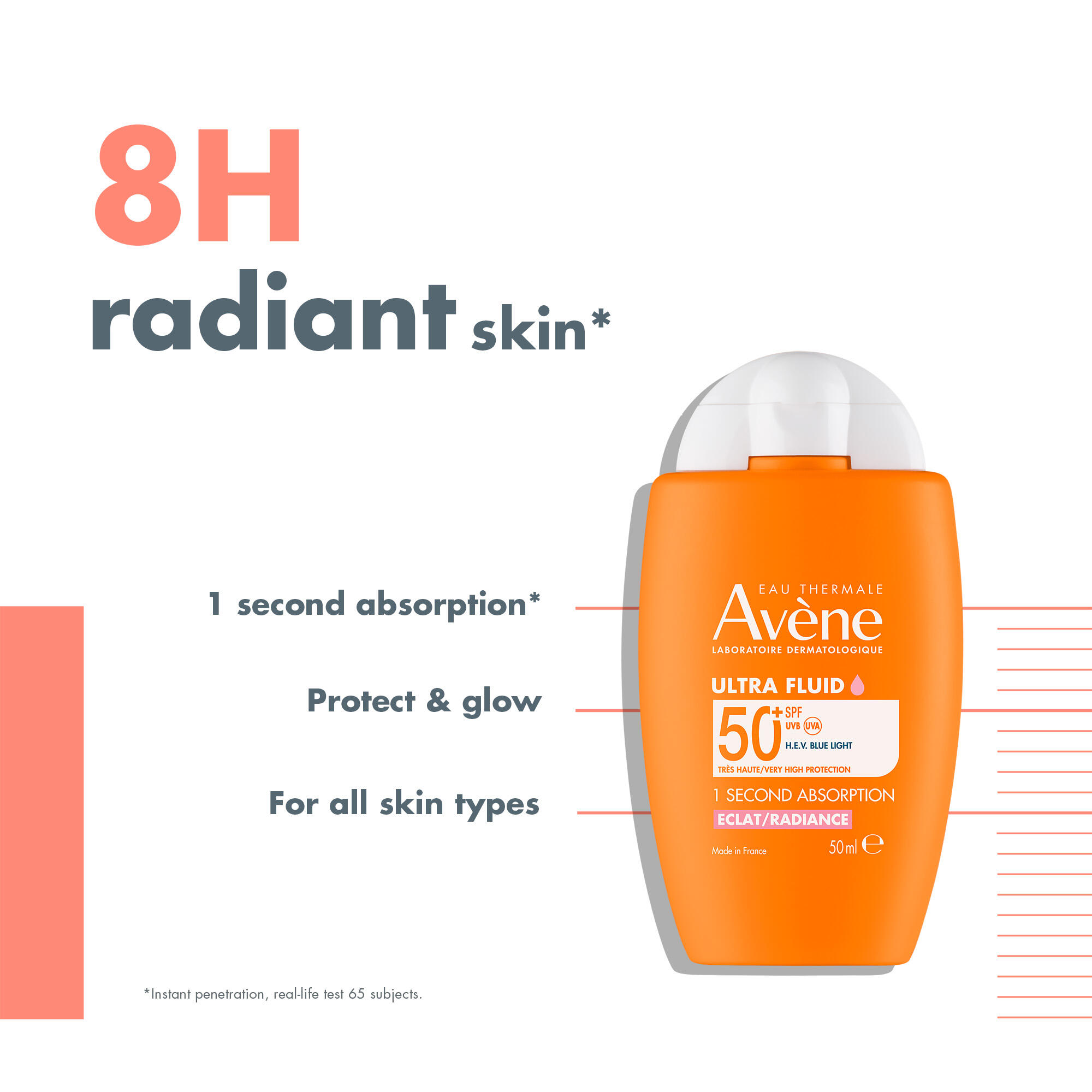 AVENE SUN Ultra-Fluid Radiance SPF50+ 50 ml
