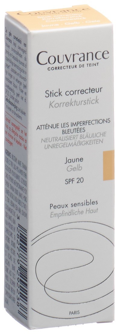 AVENE Couvrance Korrekturstick gelb 3 g